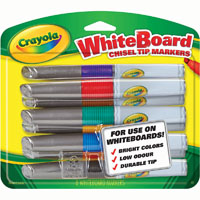 crayola visi-max dry erase whiteboard markers assorted pack 8