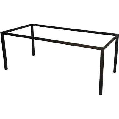 Image for RAPIDLINE STEEL TABLE FRAME 1500 X 750 X 900MM BLACK from Office Products Depot