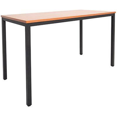 Image for RAPIDLINE STEEL FRAME DRAFTING HEIGHT TABLE 1500 X 750 X 900MM CHERRY from Office Products Depot Gold Coast