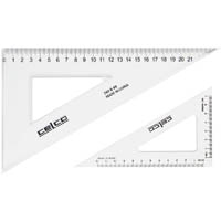 celco set square 60 degrees 140mm clear