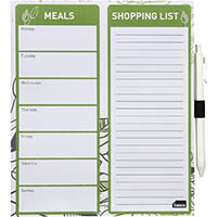 sasco eco shop planner with pencil 200 x 235mm