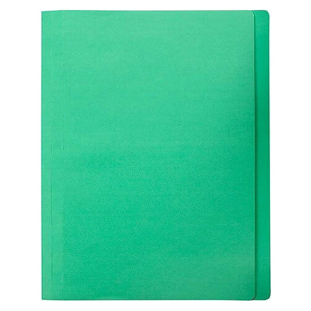 Image for MARBIG MANILLA FOLDER FOOLSCAP GREEN BOX 100 from Total Supplies Pty Ltd