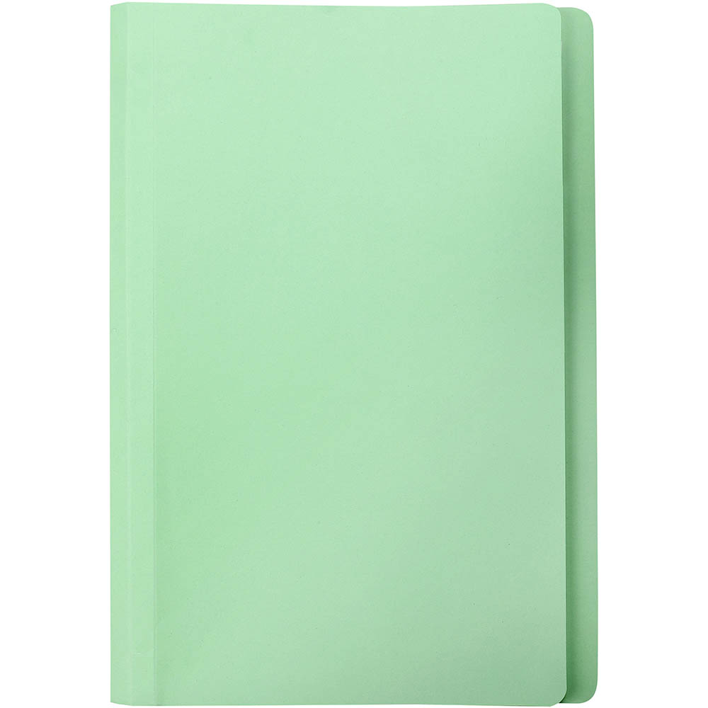Image for MARBIG MANILLA FOLDER FOOLSCAP LIGHT GREEN PACK 20 from Ross Office Supplies Office Products Depot