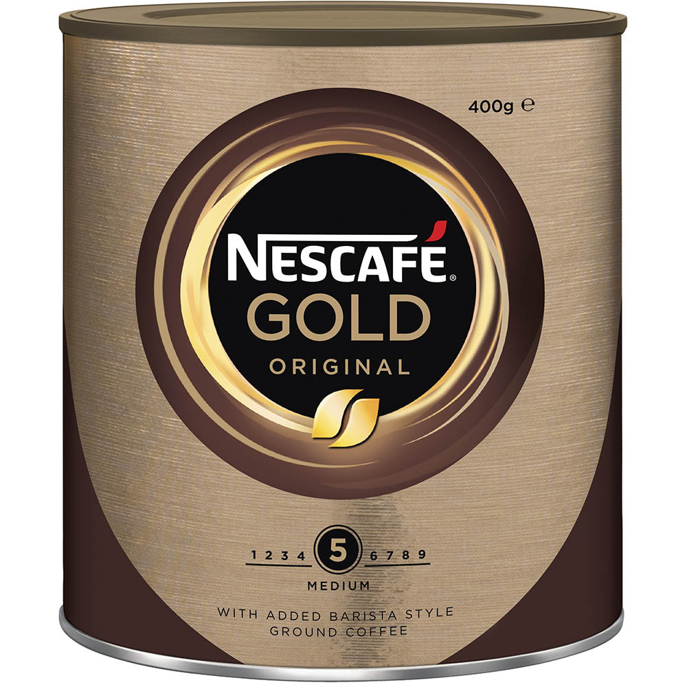 Image for NESCAFE GOLD INSTANT COFFEE ORIGINAL 400G CAN from Margaret River Office Products Depot