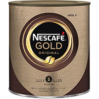 nescafe gold instant coffee original 400g can