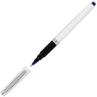 artline signature pearl rollerball pen 0.7mm blue