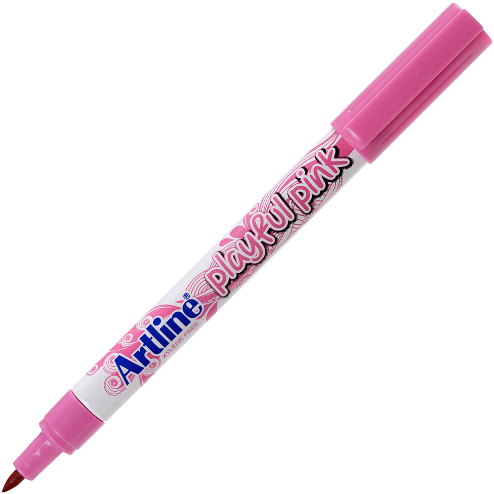 Image for ARTLINE 700 FASHION PERMANENT MARKER BULLET 0.7MM PLAYFUL PINK from MOE Office Products Depot Mackay & Whitsundays
