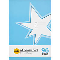 marbig star exercise book 70gsm 96 page 9 x 7 inch