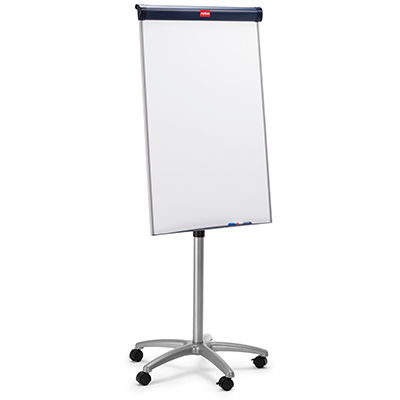 Image for NOBO BARRACUDA MOBILE EASEL WHITE/SILVER from Albany Office Products Depot