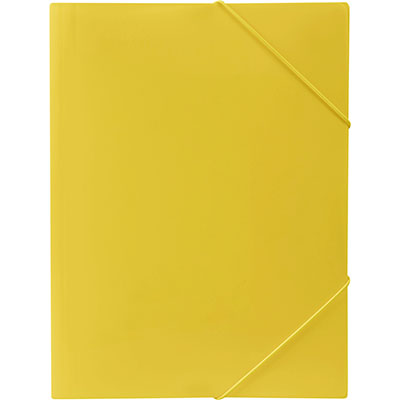 Image for MARBIG DOCUMENT WALLET A4 LEMON from Ross Office Supplies Office Products Depot