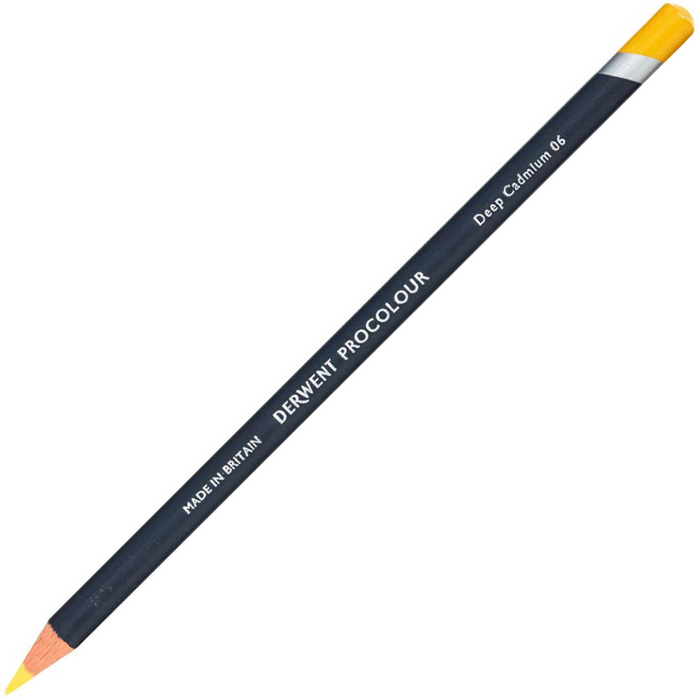 Image for DERWENT PROCOLOUR PENCIL DEEP CADMIUM from Ross Office Supplies Office Products Depot