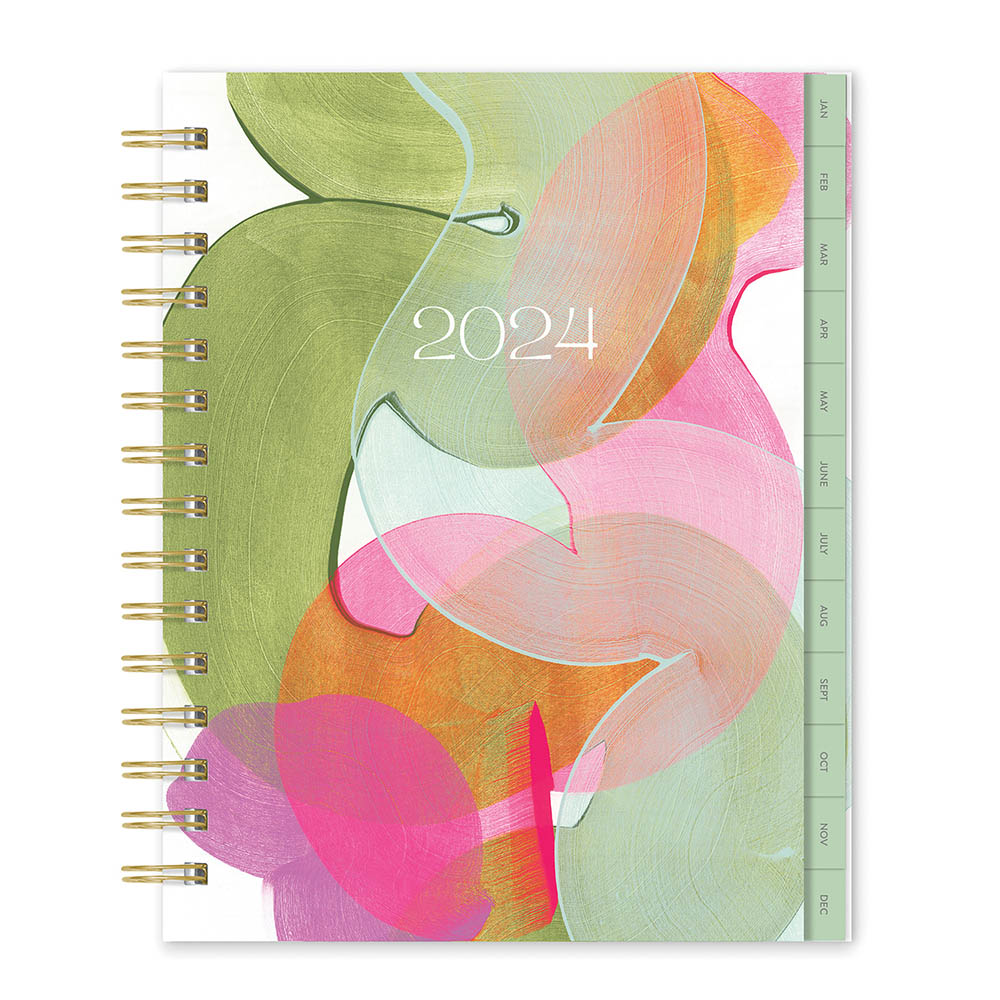 Image for ORANGE CIRCLE 24391 EDIE TABBED PLANNER FRESH START from MOE Office Products Depot Mackay & Whitsundays