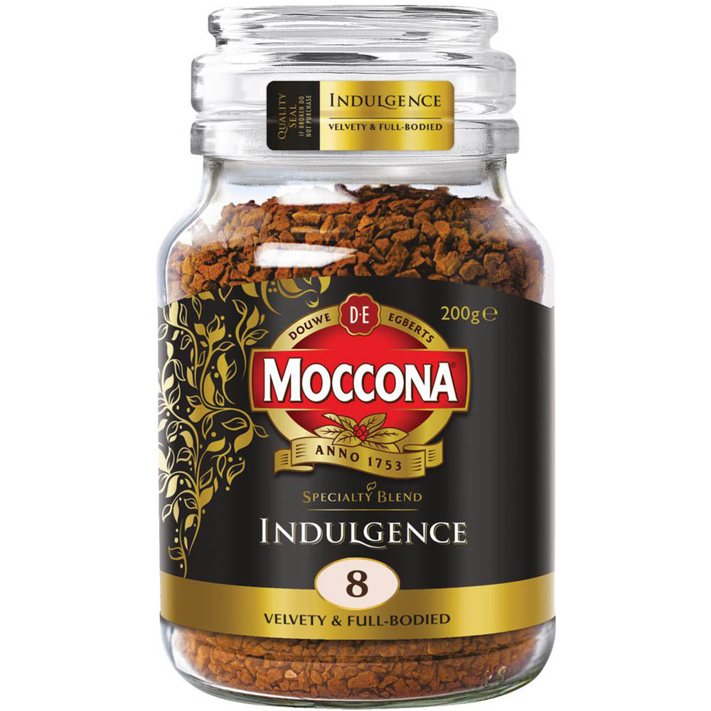 Image for MOCCONA INDULGENCE INSTANT COFFEE 200G JAR from MOE Office Products Depot Mackay & Whitsundays