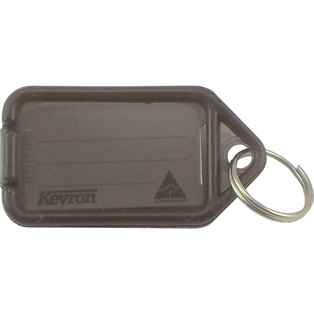 Image for KEVRON ID5 KEYTAGS GRAPHITE BAG 50 from Ross Office Supplies Office Products Depot