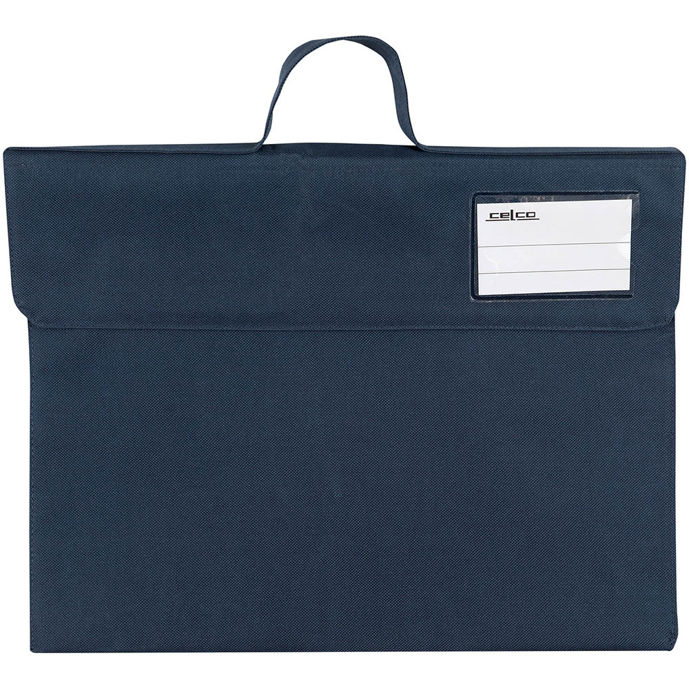 Image for CELCO LIBRARY BAG 290 X 370MM NAVY from Ross Office Supplies Office Products Depot