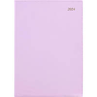 cumberland 41sshpk soho spiral diary pvc day to page a4 pink