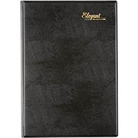 cumberland 42epbk elegant appointment diary 2 days to page a4 black