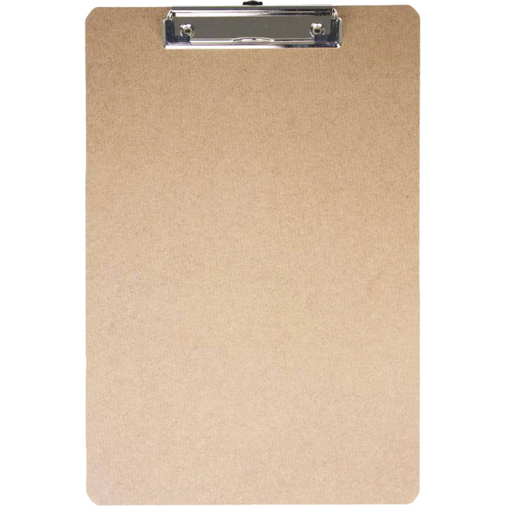 Image for MARBIG CLIPBOARD MASONITE WIRE CLIP FOOLSCAP from MOE Office Products Depot Mackay & Whitsundays