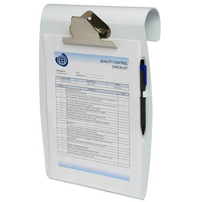 Image for MARBIG HANG-IT CLIPBOARD A4 WHITE from MOE Office Products Depot Mackay & Whitsundays