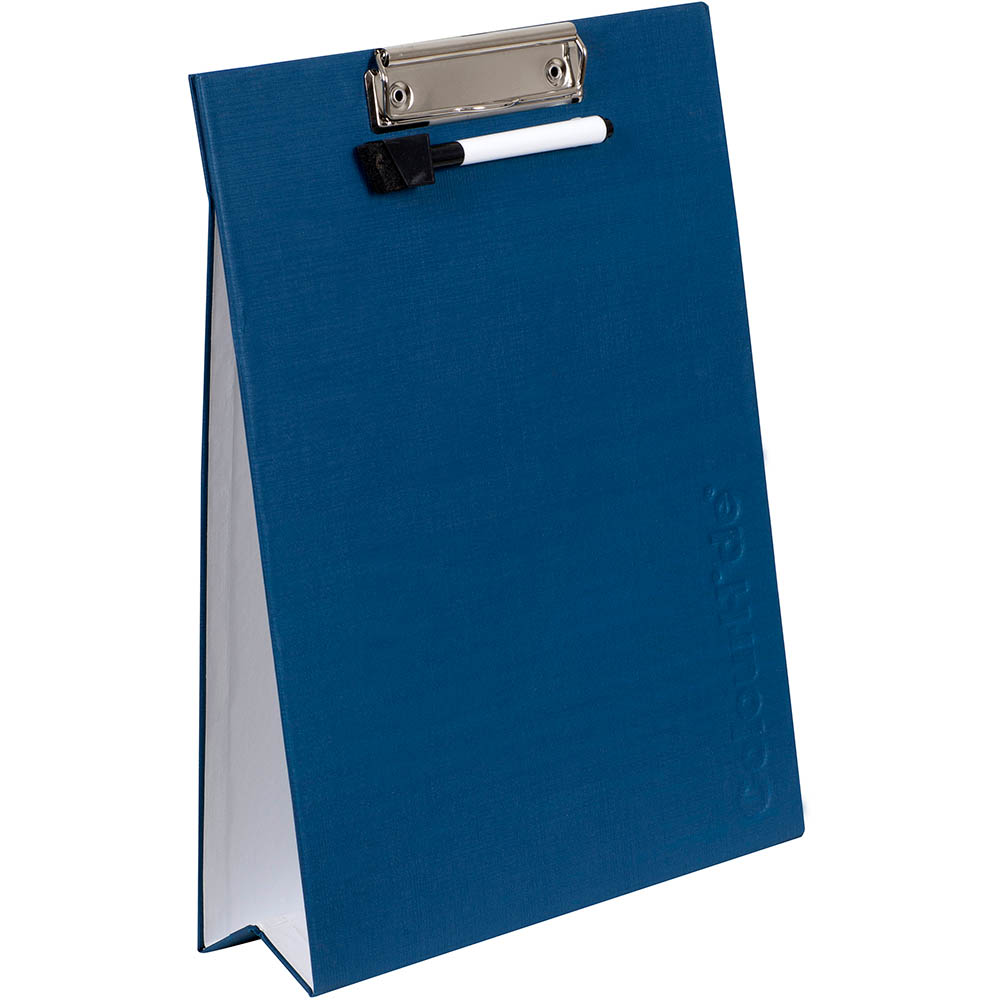 Image for COLOURHIDE CLIPBOARD WITH WHITEBOARD A4 NAVY from Office Products Depot Gold Coast