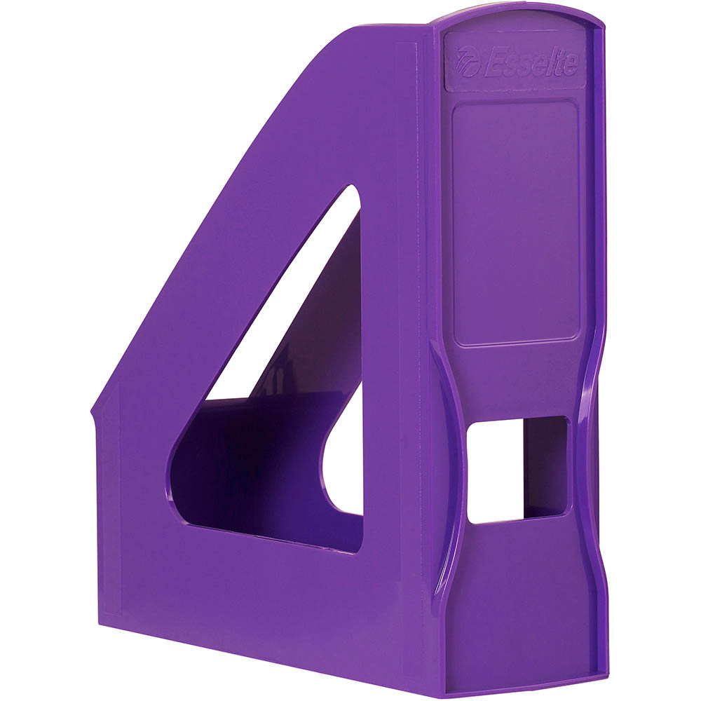 Image for ESSELTE NOUVEAU MAGAZINE FILE PURPLE from Tristate Office Products Depot