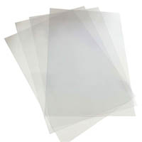 rexel binding cover pvc 200 micron a4 clear pack 100