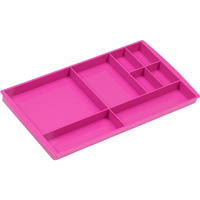 esselte nouveau drawer tidy pink