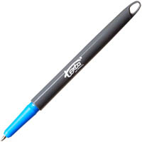 texta ballpoint pen medium blue pack 3