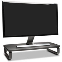 kensington smartfit monitor stand wide black