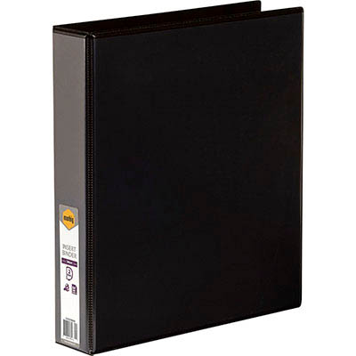 Image for MARBIG CLEARVIEW INSERT RING BINDER 2D 38MM A4 BLACK from Office Products Depot Gold Coast