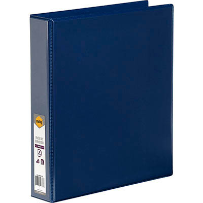 Image for MARBIG CLEARVIEW INSERT RING BINDER 4D 38MM A4 BLUE from Total Supplies Pty Ltd
