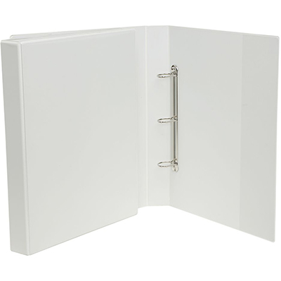 Image for MARBIG INSERT RING BINDER PVC 3D 32MM A3 WHITE from Ross Office Supplies Office Products Depot