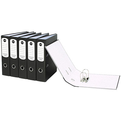 Image for MARBIG LEVER ARCH FILE 75MM A4 BLACK from Total Supplies Pty Ltd