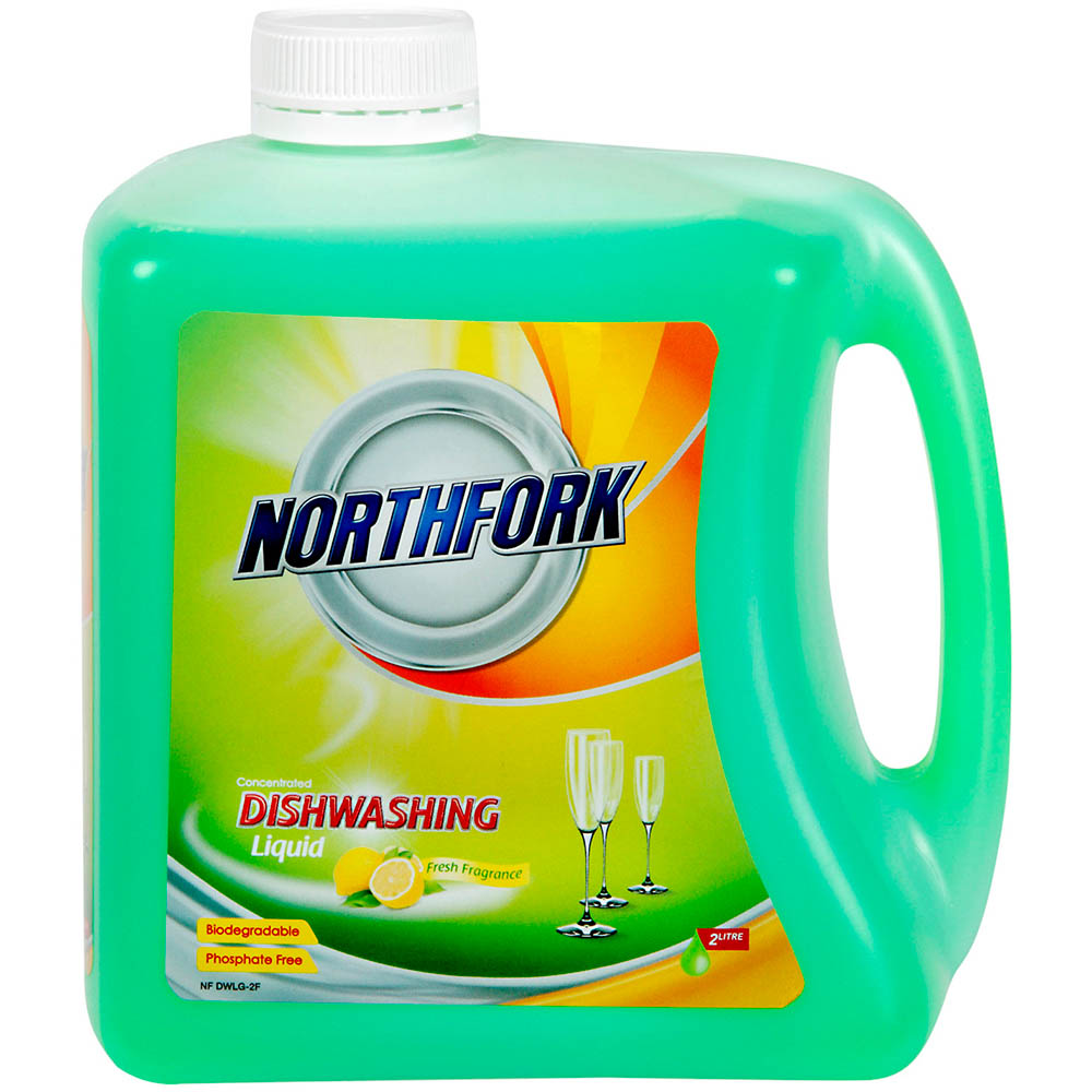 Image for NORTHFORK DISHWASHING LIQUID 2 LITRE from OFFICEPLANET OFFICE PRODUCTS DEPOT