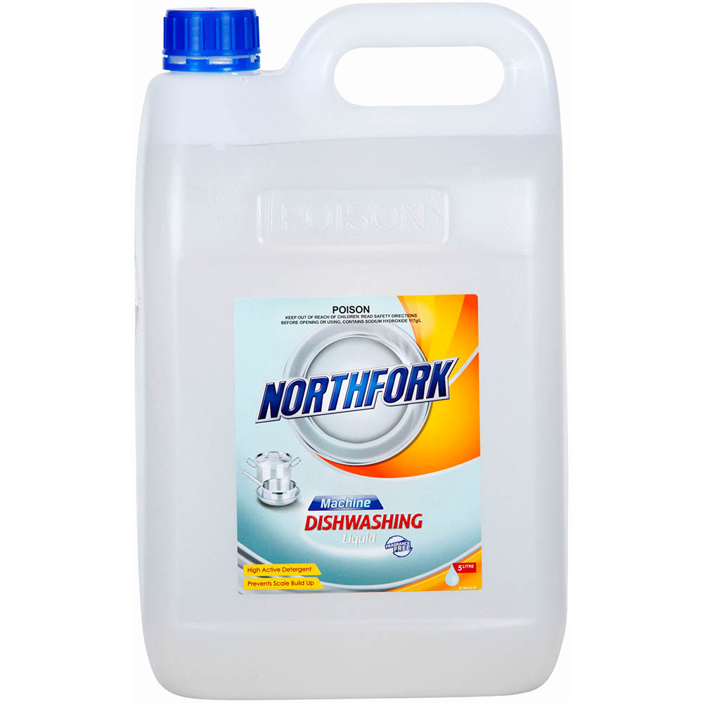 Image for NORTHFORK MACHINE DISHWASHING LIQUID 5 LITRE from OFFICEPLANET OFFICE PRODUCTS DEPOT