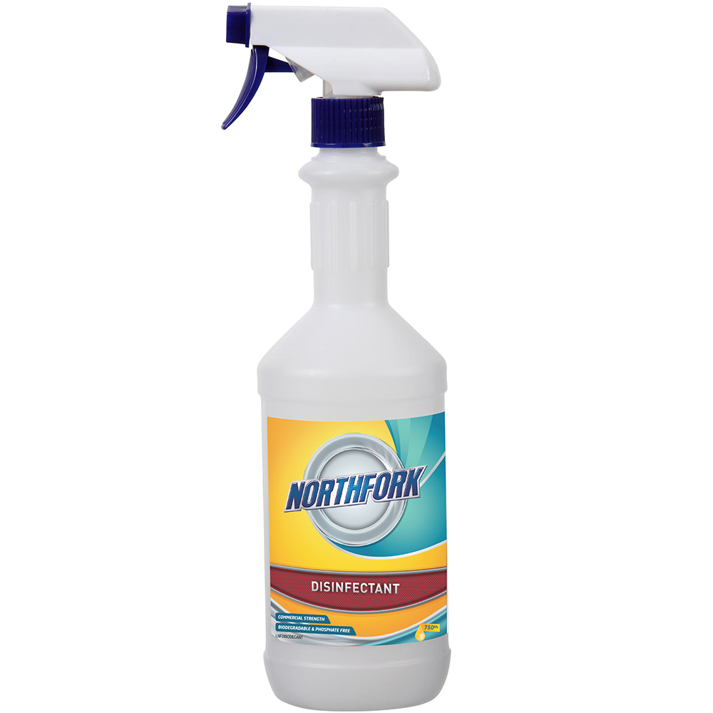 Image for NORTHFORK EMPTY DECANTING BOTTLE DISINFECTANT 750ML CARTON 12 from MOE Office Products Depot Mackay & Whitsundays