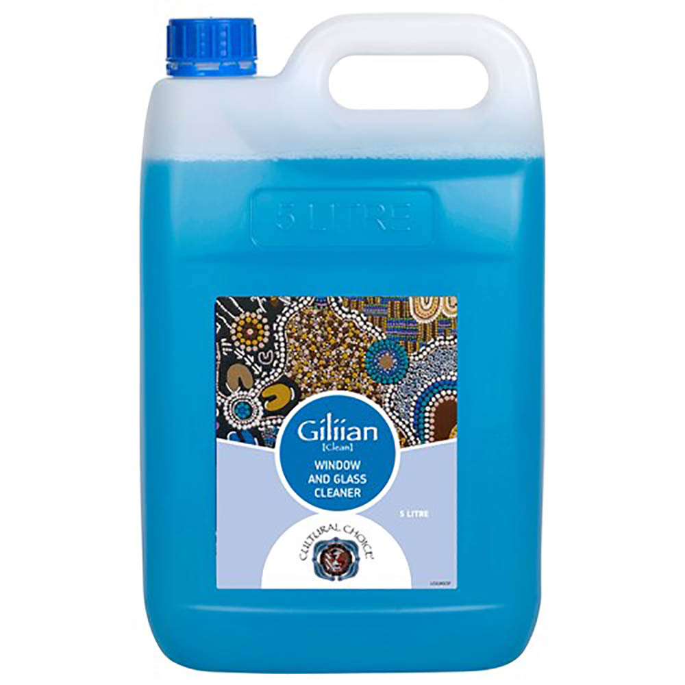 Image for CULTURAL CHOICE GILIIAN WINDOW AND GLASS CLEANER 5LITRE from Total Supplies Pty Ltd