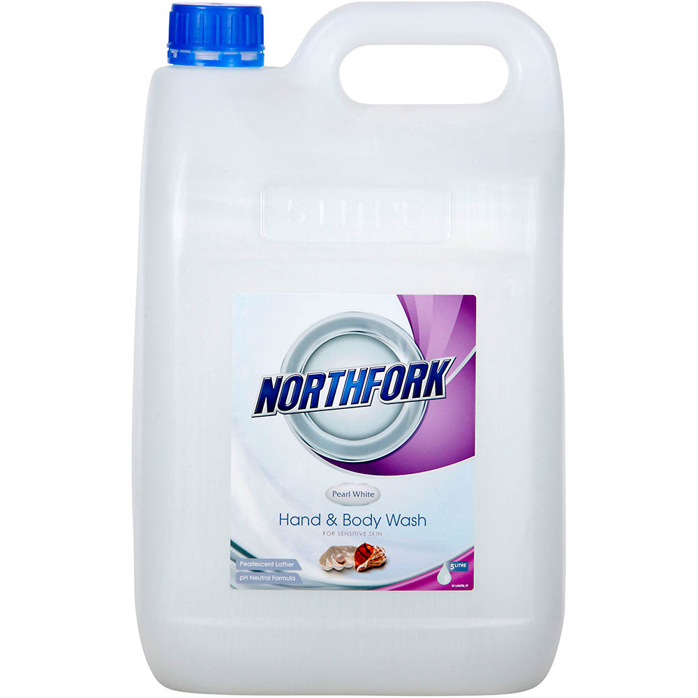 Image for NORTHFORK HAND AND BODY WASH PEARL WHITE 5 LITRE from Ross Office Supplies Office Products Depot