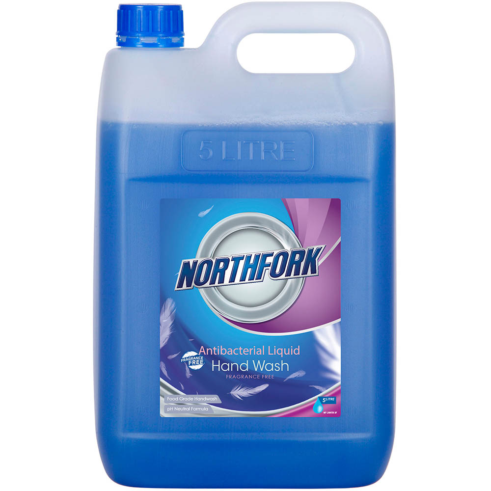 Image for NORTHFORK LIQUID HANDWASH ANTIBACTERIAL 5 LITRE from Ross Office Supplies Office Products Depot