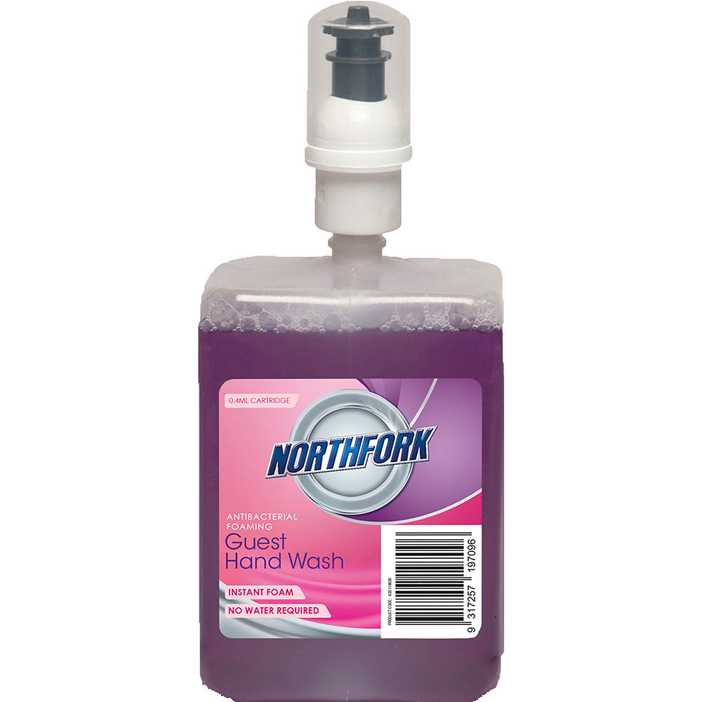 Image for NORTHFORK GECA FOAMING HANDWASH CARTRIDGE 0.8ML 1 LITRE PACK 6 from Office Products Depot