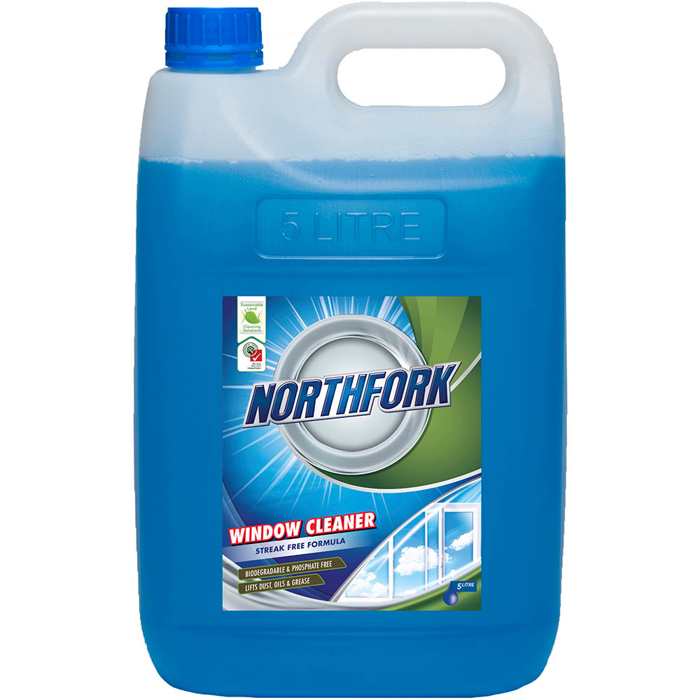 Image for NORTHFORK GECA WINDOW AND GLASS CLEANER 5 LITRE from Office Products Depot Gold Coast