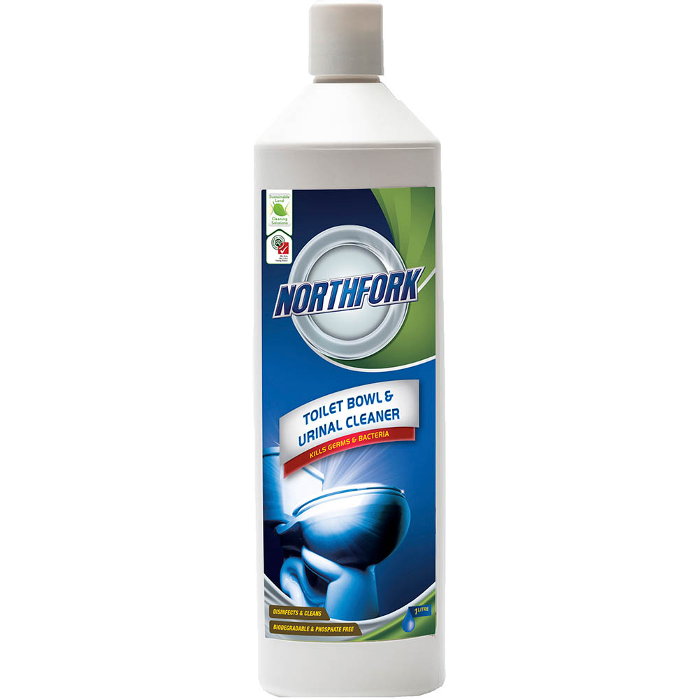 Image for NORTHFORK GECA TOILET BOWL AND URINAL CLEANER 1 LITRE from Ross Office Supplies Office Products Depot