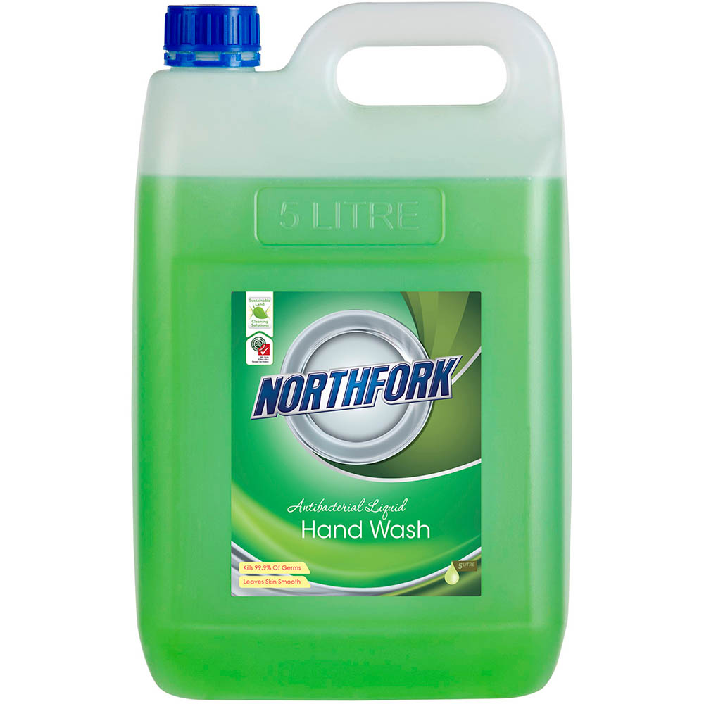 Image for NORTHFORK GECA ANTI-BACTERIAL LIQUID HANDWASH 5 LITRE from Office Products Depot
