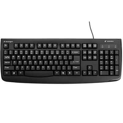 Image for KENSINGTON PRO FIT WASHABLE KEYBOARD USB BLACK from OFFICEPLANET OFFICE PRODUCTS DEPOT