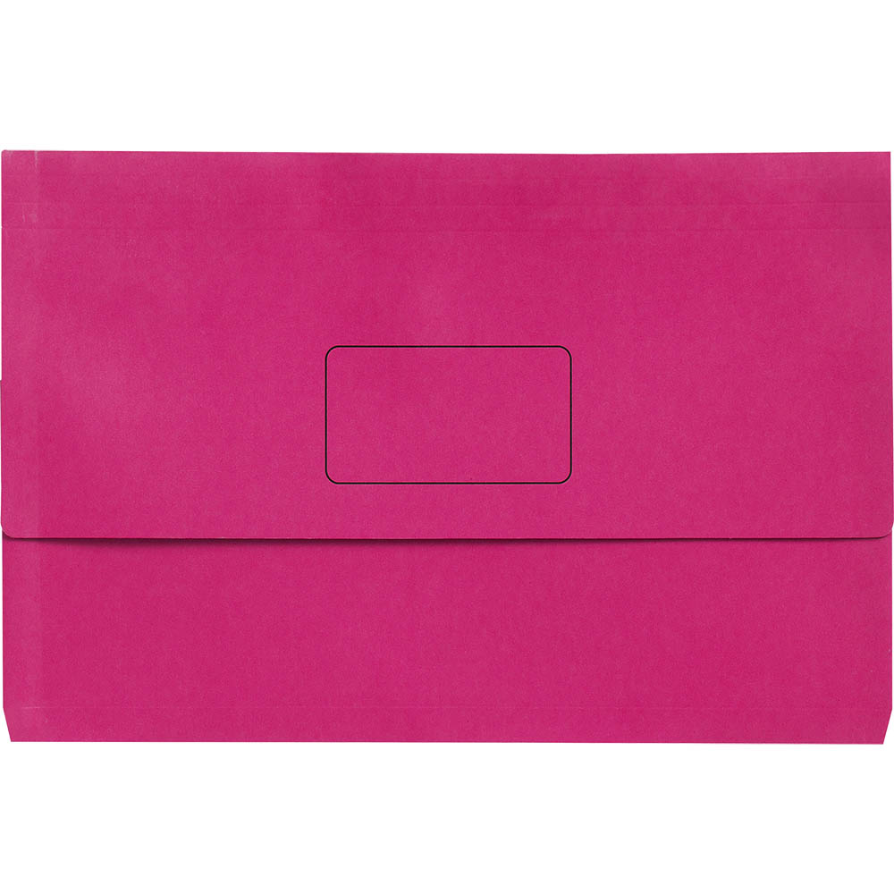Image for INITIATIVE DOCUMENT WALLET 345 X 225MM PINK PACK 50 from Office Products Depot