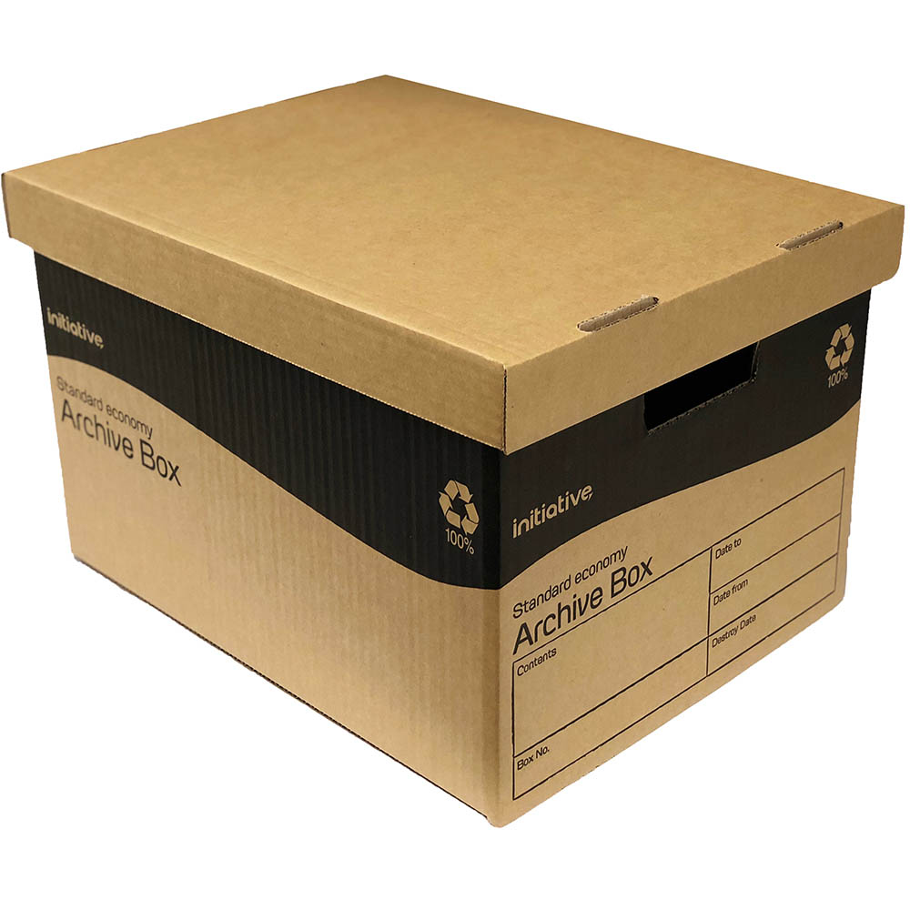 Image for INITIATIVE STANDARD ARCHIVE BOX 420 X 315 X 260MM from Premier Stationers Office Products Depot