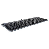 kensington advance fit keyboard wired black