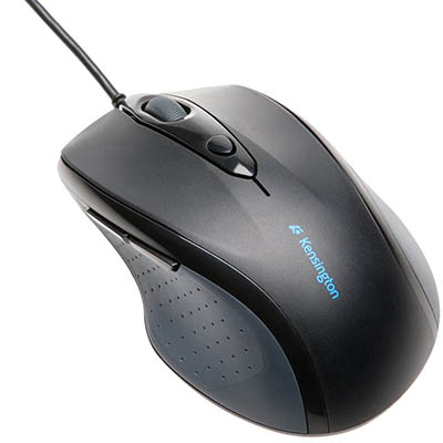 Image for KENSINGTON PRO FIT MOUSE WIRED FULL SIZE BLACK from Total Supplies Pty Ltd