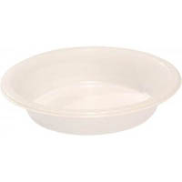 marbig disposable plastic bowl 180mm pack 50