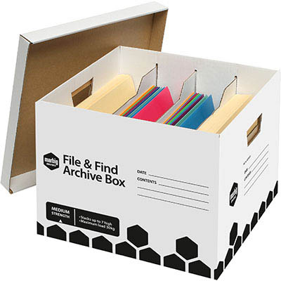 Image for MARBIG FILE-AND-FIND ARCHIVE BOX 420 X 390 X 320MM from Office Products Depot Gold Coast